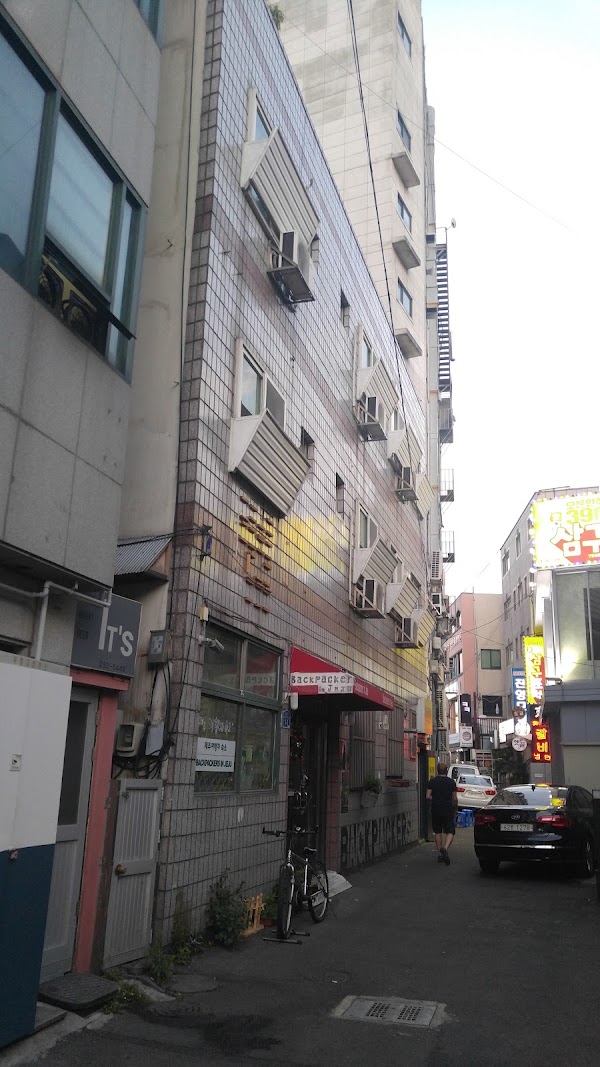 Backpackers in Jeju